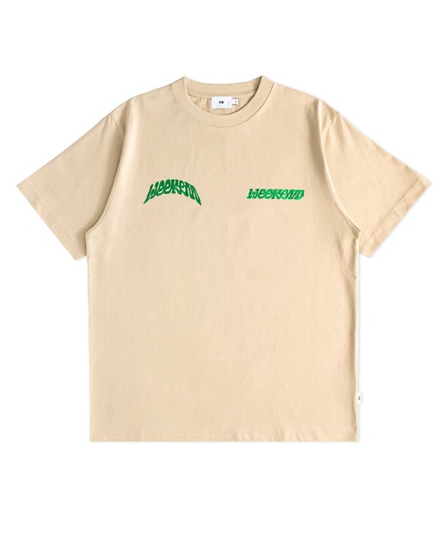 FTW(エフティダブリュー)の「DOUBLE WEEKEND S/S TEE(Tシャツ/カットソー・メンズ・ホワイト/ブルー/アイボリー・MEDIUM/LARGE)」の5枚目の写真