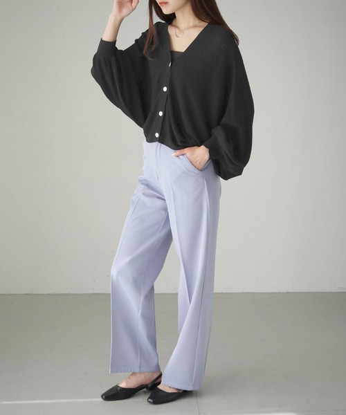 cheriella（シェリエラ）の「【cheriella】WEB限定バックレースアップドルマンカーディガン WEB LIMITED BACK LACE-UP DOLMAN CARDIGAN（カーディガン/ボレロ・レディース・ブルー/アイボリー/ブラック/ワインレッド・M）」の16枚目の写真