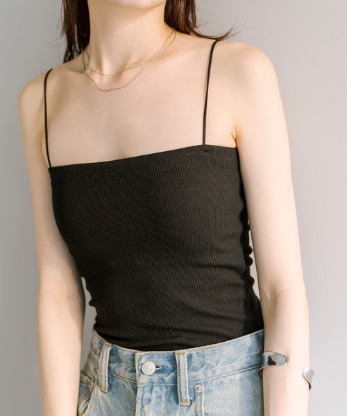 mystic（ミスティック）の「パット付キャミソール（キャミソール・レディース・ベージュ/オフホワイト/ブラック/ベージュ系その他・FREE）」の14枚目の写真