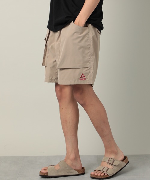GERRY(ジェリー)の「【GERRY】ポリストレッチ撥水ベーカーイージーショートパンツ 077880(その他パンツ・メンズ・カーキ/ベージュ/ブラウン/ネイビー・L/LL/M)」の2枚目の写真