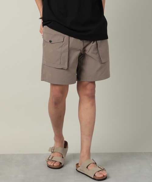 GERRY(ジェリー)の「【GERRY】ポリストレッチ撥水ベーカーイージーショートパンツ 077880(その他パンツ・メンズ・カーキ/ベージュ/ブラウン/ネイビー・L/LL/M)」の1枚目の写真