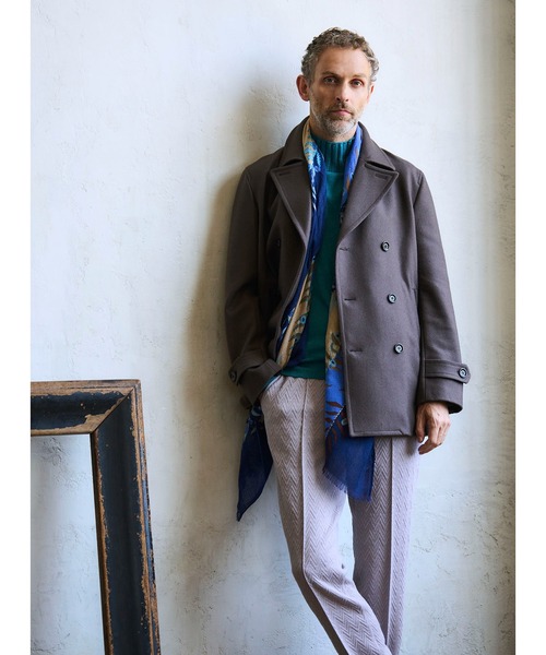 MEN'S BIGI（メンズビギ）の「フクレジャガードストレッチスラックスパンツ（スラックス・メンズ・グレー/ブラック・02/03/04）」の5枚目の写真