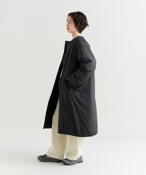 NO COLLAR DOWN COAT(WOMEN)/ノーカラーダウンコート (ウィメンズ
