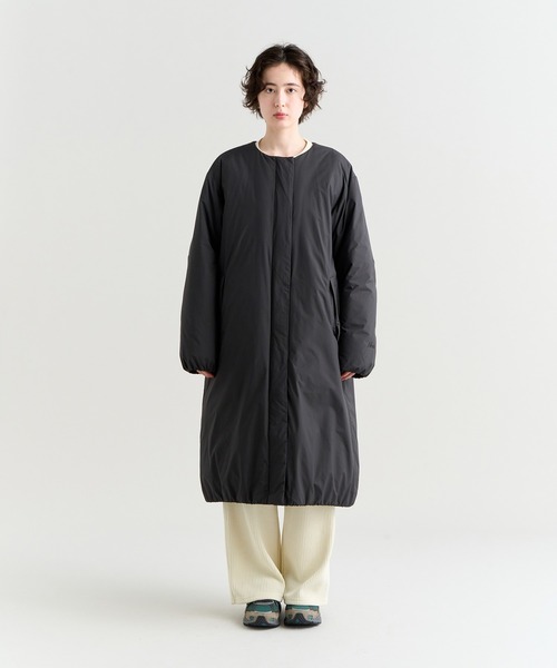 NO COLLAR DOWN COAT(WOMEN)/ノーカラーダウンコート (ウィメンズ