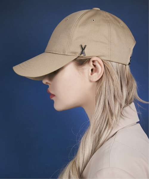 VARZAR（バザール）の「《追加》【VARZAR/バザール】Stud logo over fit ball cap（キャップ・レディース・ブラック/ネイビー/ベージュ・FREE）」の5枚目の写真