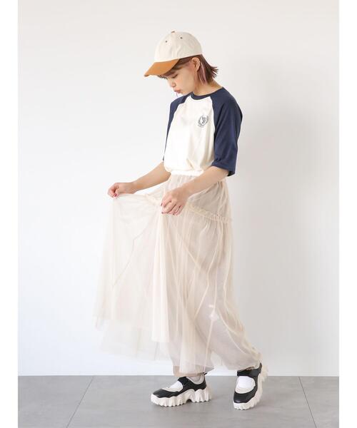 ehka sopo（エヘカソポ）の「2WAYチュールキャミソールワンピース（ワンピース・レディース・ブラック/ピンク/キナリ・F）」の12枚目の写真