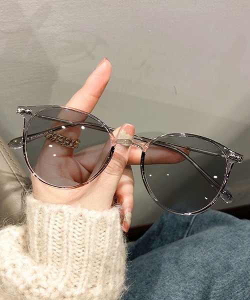 Futier land（フューティアランド）の「UV調光ボストン眼鏡（メガネ・レディース・ブラック/ブラウン/グレー/ブラウン系その他/グレー系その他/グレー系その他2/ブラウン系その他2/ブラック系その他・FREE）」の5枚目の写真