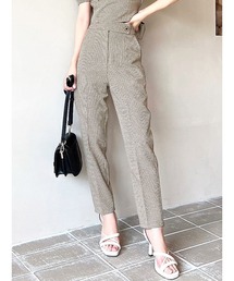 RESEXXY | センタープレステーパードパンツ【セットアップ着用可能】(その他パンツ)