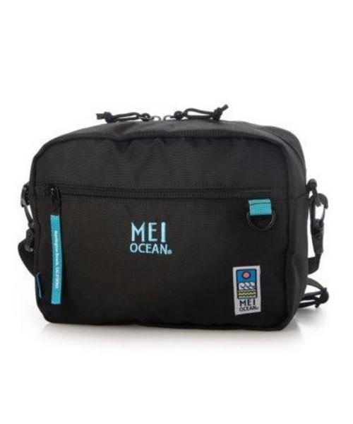 UP START(アップスタート)の「MEI OCEAN メイオーシャン ワンポイント ショルダーバッグ バッグ 大人カジュアル ポシェット ポーチ(ショルダーバッグ・メンズ・ブラック系その他3/ブラック系その他2/ブルー系その他/ブラック系その他・FREE)」の7枚目の写真