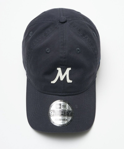 Rouge vif（ルージュヴィフ）の「【MICA×NEW ERA】コラボレーション M CAPキャップ（キャップ・レディース・ベージュ/ネイビー・フリー）」の5枚目の写真
