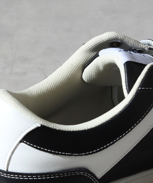 U.S. POLO ASSN.(ユーエスポロアッスン)の「【U.S. POLO ASSN./ユーエスポロアッスン】シンセティックレザー ローカット スニーカー 防水(スニーカー・メンズ・ブラウン/ブラック×ホワイト・25.0cm/25.5cm/26.0cm/26.5cm/27.0cm)」の13枚目の写真