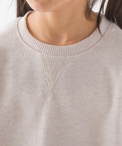 OMNES（オムネス）の「キッズニットリブAライン長袖プルオーバー（Tシャツ/カットソー・キッズ・ピンク系その他/ベージュ/チャコール・110/120/130/100/140）」の19枚目の写真