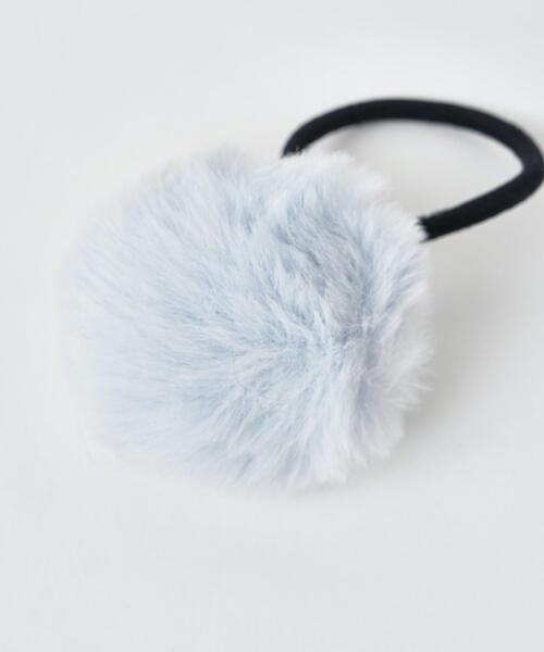 WEGO(ウィゴー)の「WEGO/【2点セット】ポンポンヘアゴム(ヘアゴム・レディース・ホワイト/ピンク/ブラック/サックスブルー・FREE)」の9枚目の写真