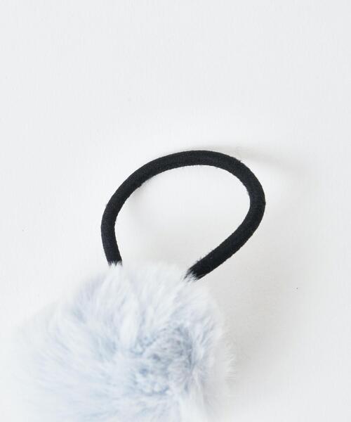 WEGO(ウィゴー)の「WEGO/【2点セット】ポンポンヘアゴム(ヘアゴム・レディース・ホワイト/ピンク/ブラック/サックスブルー・FREE)」の10枚目の写真