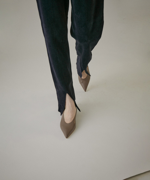 SALON adam et rope'（サロン アダム エ ロペ）の「【公式サイト限定】【BRENTELLA（ブレンテッラ）】バックストラップパンプス（パンプス・レディース・ブラック・22.5cm）」の12枚目の写真