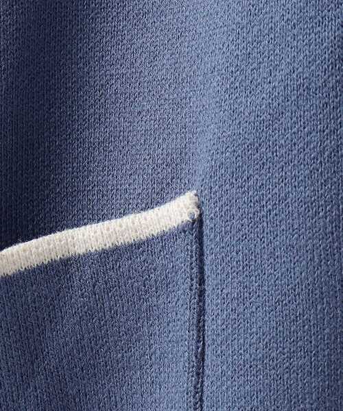 SHOO・LA・RUE（シューラルー）の「◆【体型カバー/大人上品/高見え】 配色トリミング ニットコーディガン（カーディガン/ボレロ・レディース・ブラウン系その他/オフホワイト/ブラック/ライトブルー・00）」の20枚目の写真