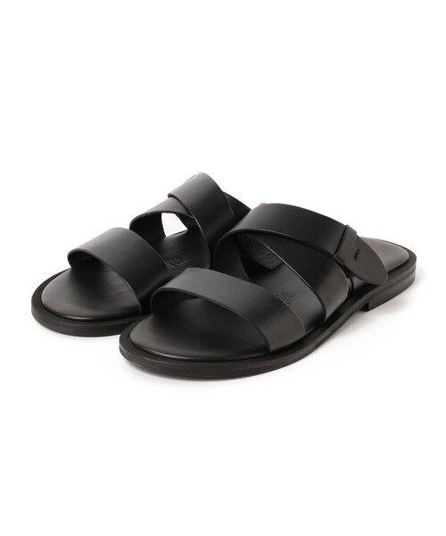 ストラップ レザー サンダル（サンダル）｜BRILLA per il gusto