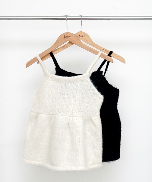 flower（フラワー）の「フェミニンニットビスチェ（ベスト・レディース・ブラック/ホワイト・FREE）」の21枚目の写真