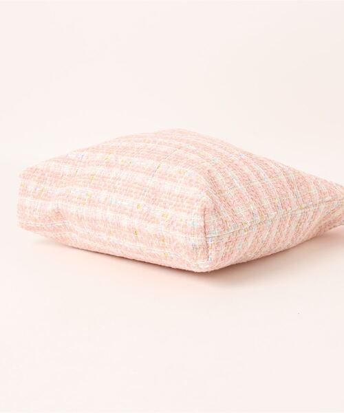 aimoha（アイモハ）の「パステルツイードトートバッグ（トートバッグ・レディース・オレンジ/グリーン/パープル/ピンク・FREE）」の6枚目の写真