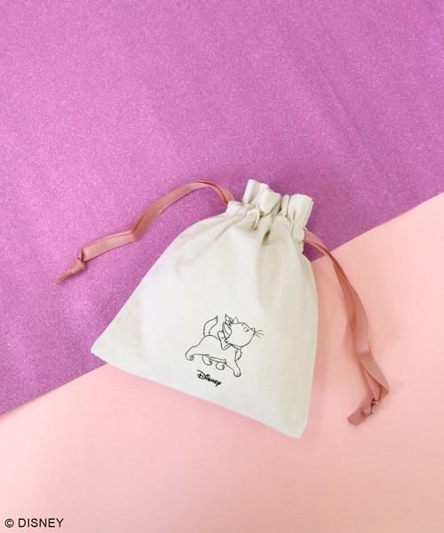 ディズニー キャンバス巾着ポーチ（ポーチ）｜Disney（ディズニー）の