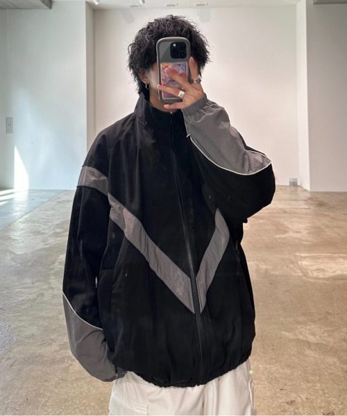 ADAMASTE（アダマスト）の「ビッグシルエットナイロントラック