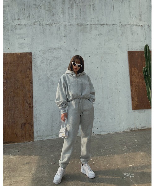 ショートパーカースウェットセットアップ（ジャージ）｜SEN TOKYO