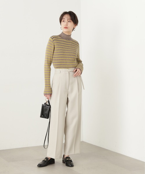 ナチュラルビューティーベーシック　パンツスーツ Lサイズ　ウォッシャブル N.（N. Natural Beauty Basic）（エヌエヌナチュラル