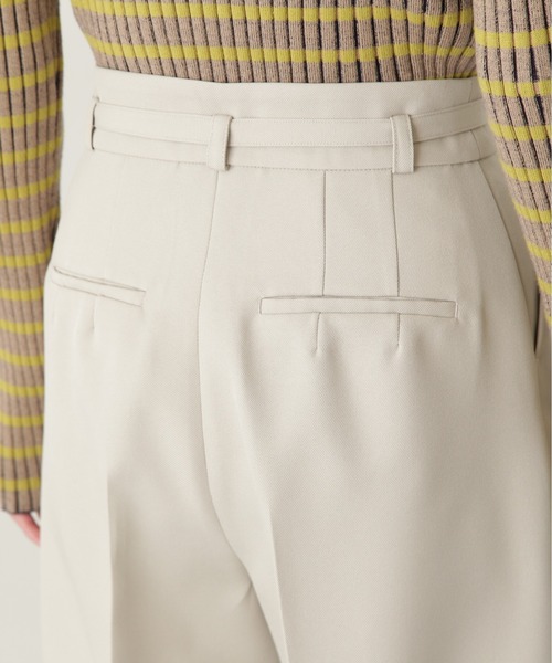 N.(N. Natural Beauty Basic)(エヌエヌナチュラルビューティーベーシック)の「【S Size Line】◆ウォッシャブルベルト付ワイドパンツ(スラックス・レディース・ブルー/グレー/ホワイト・SMALL/MEDIUM)」の15枚目の写真