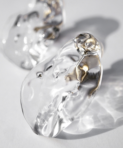 HARIO Lampwork Factory(ハリオランプワークファクトリー)の「【HARIO Lampwork Factory】タシーニック ピアス(ピアス(両耳用)・レディース・クリア・フリー)」の3枚目の写真
