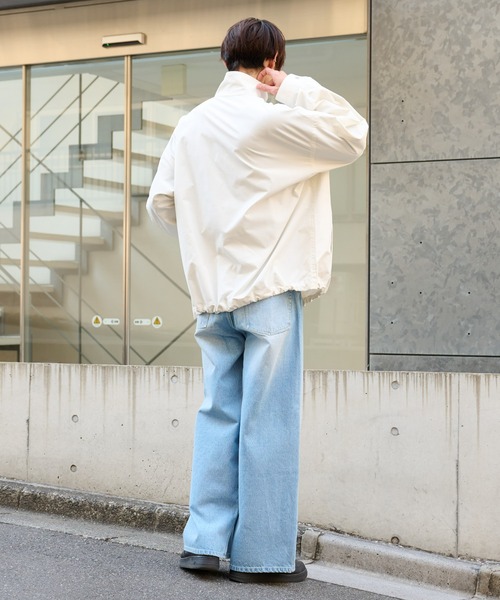 COLONY 2139（コロニートゥーワンスリーナイン）の「ストレッチスタンドブルゾン（ブルゾン・メンズ・ブラック/アイボリー・MEDIUM/LARGE）」の8枚目の写真