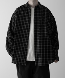 RUUBON | 【RUUBON】TC check regular shirt / TC チェック柄 レギュラーシャツ(シャツ/ブラウス)