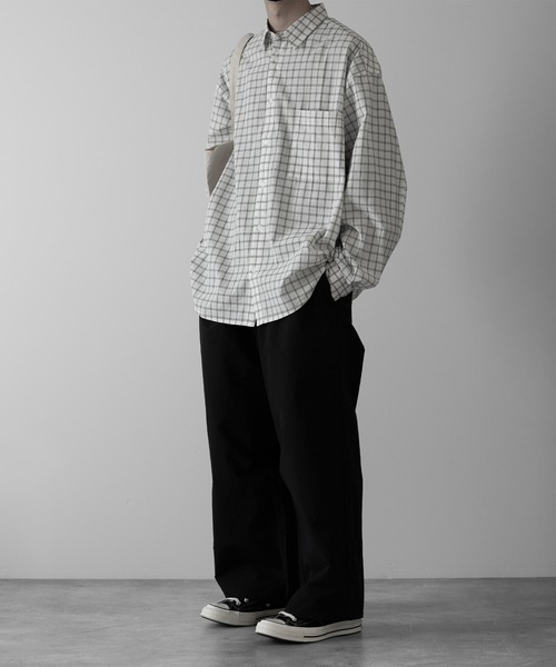 RUUBON（ルーボン）の「【RUUBON】TC check regular shirt / TC