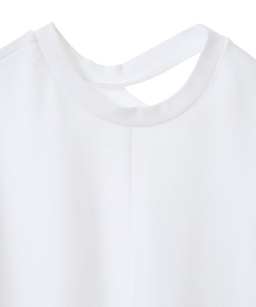 MANOF（マノフ）の「W FACE L/S TOPS（Tシャツ/カットソー・レディース・ブラック/ホワイト・FREE）」の12枚目の写真