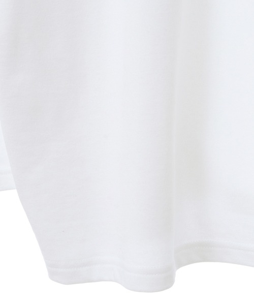 MANOF（マノフ）の「W FACE L/S TOPS（Tシャツ/カットソー・レディース・ブラック/ホワイト・FREE）」の13枚目の写真