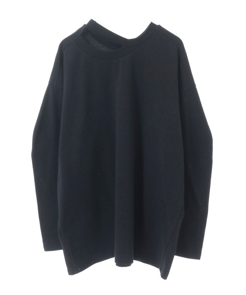 MANOF（マノフ）の「W FACE L/S TOPS（Tシャツ/カットソー・レディース・ブラック/ホワイト・FREE）」の17枚目の写真
