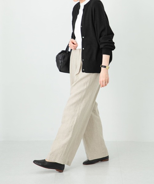 かぐれ（カグレ）の「リネンイージートラウザー（その他パンツ・レディース・ブラック/ナチュラル・FREE）」の13枚目の写真