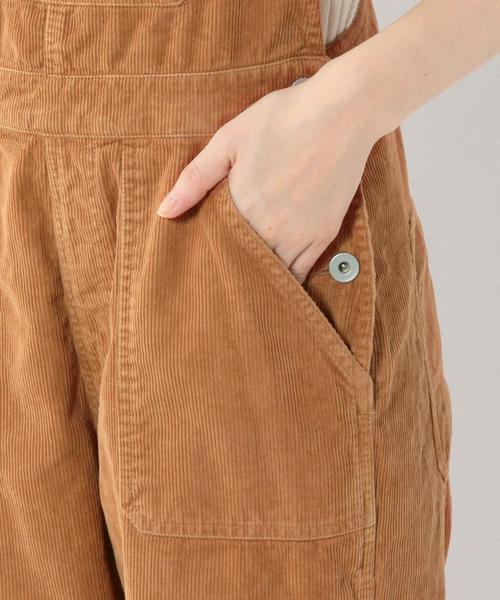 Another Edition（アナザーエディション）の「コーデュロイオーバーオール/AEBC C/CORD OVERALL◆（サロペット/オーバーオール・レディース・ブラウン/ネイビー・MEDIUM/SMALL）」の18枚目の写真