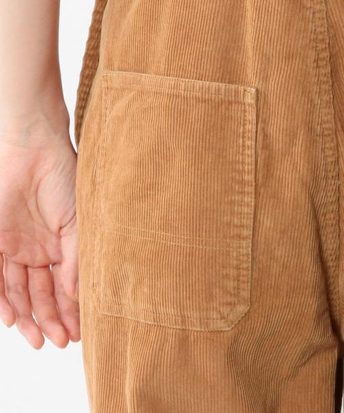 Another Edition（アナザーエディション）の「コーデュロイオーバーオール/AEBC C/CORD OVERALL◆（サロペット/オーバーオール・レディース・ブラウン/ネイビー・MEDIUM/SMALL）」の17枚目の写真