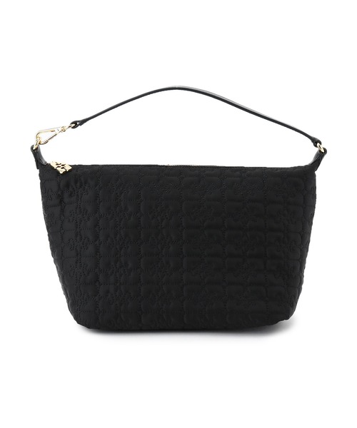 GANNI（ガニー）の「【GANNI】BUTTERFLY MEDIUM POUCH SATIN（ハンドバッグ・レディース・ブラック・FREE）」の5枚目の写真
