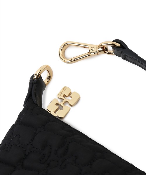 GANNI（ガニー）の「【GANNI】BUTTERFLY MEDIUM POUCH SATIN（ハンドバッグ・レディース・ブラック・FREE）」の9枚目の写真