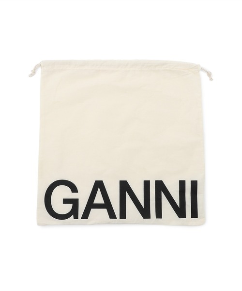 GANNI（ガニー）の「【GANNI】BUTTERFLY MEDIUM POUCH SATIN（ハンドバッグ・レディース・ブラック・FREE）」の12枚目の写真