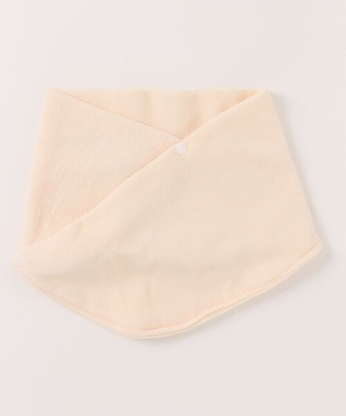 STYLEBLOCK（スタイルブロック）の「ボタン付きネックウォーマー（マフラー・レディース・ライトグレー/ワインレッド/オフホワイト/カーキ/ブラック・FREE）」の2枚目の写真