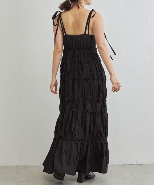 Lui's（ルイス）の「【cierio/シエリオ】キャミソールワンピース（ワンピース・レディース・ブラック/グレー・FREE）」の10枚目の写真