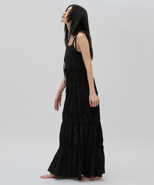 Lui's（ルイス）の「【cierio/シエリオ】キャミソールワンピース（ワンピース・レディース・ブラック/グレー・FREE）」の18枚目の写真