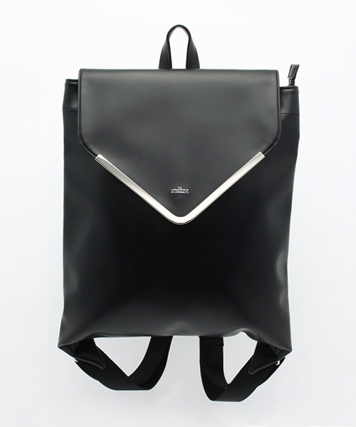 WHO'S WHO gallery（フーズフーギャラリー）の「【SMOOZZYS】Victory Sack（バックパック/リュック・メンズ・ブラック/オフホワイト・FREE）」の2枚目の写真