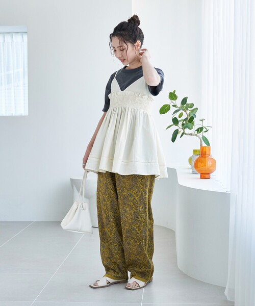 アールジュビリー パンツ フリークスストア セール】カラージョーゼットパンツ（その他パンツ）｜FREAK'S