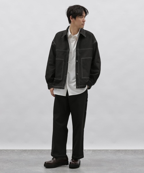 LAKOLE（ラコレ）の「ライトPEツイルステッチパンツ / 106410（その他パンツ・メンズ・ブラック/ライトグレー/ライトグリーン・MEDIUM/LARGE）」の6枚目の写真