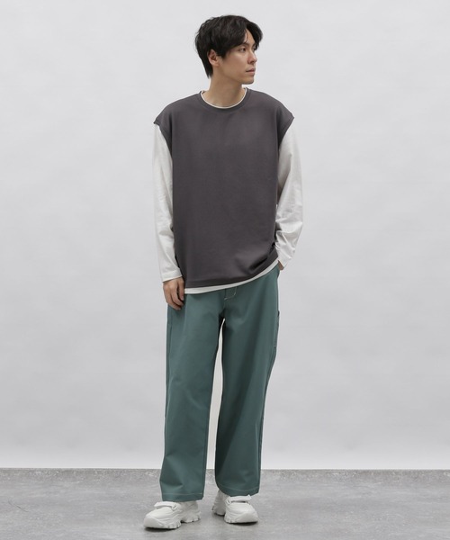 LAKOLE（ラコレ）の「ライトPEツイルステッチパンツ / 106410（その他パンツ・メンズ・ブラック/ライトグレー/ライトグリーン・MEDIUM/LARGE）」の11枚目の写真