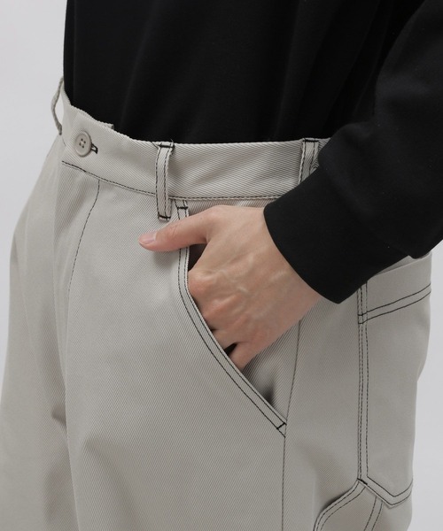LAKOLE（ラコレ）の「ライトPEツイルステッチパンツ / 106410（その他パンツ・メンズ・ブラック/ライトグレー/ライトグリーン・MEDIUM/LARGE）」の17枚目の写真