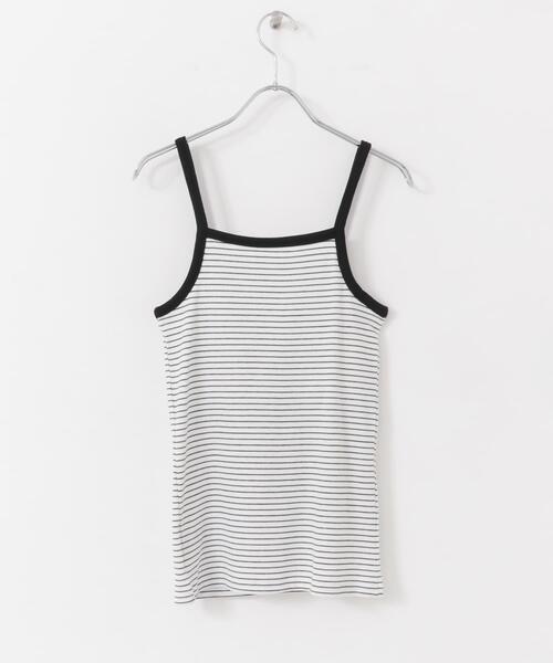 ITEMS URBANRESEARCH（アイテムズ アーバンリサーチ）の「カップツキキャミソール（キャミソール・レディース・ブラック/アイボリー/ホワイト系その他・FREE）」の7枚目の写真